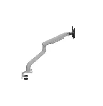 Kata Series Single Monitor Arm, Desk Clamp, Silver, image 3