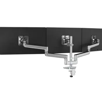 Platinum Series Triple Monitor Arm - Black, image 2