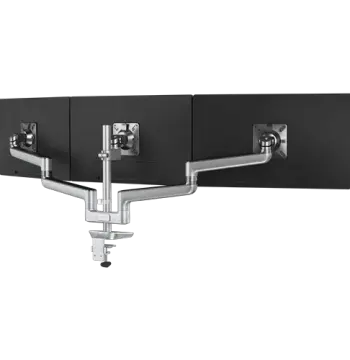 Platinum Series Triple Monitor Arm - Black
