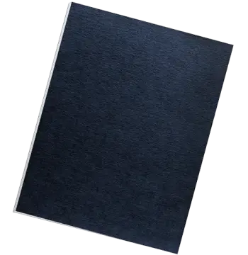 Expressions Linen Presentation Covers - Letter, Navy, 200 - Box of 2