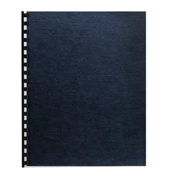 Expressions Linen Presentation Covers - Letter, Navy, 200 - Box of 2, image 2