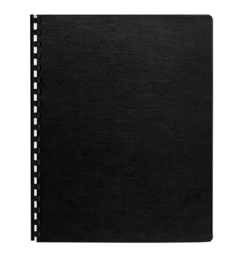 Expressions Linen Presentation Covers - Oversize, Black, 200 pack - Box of 2, image 3