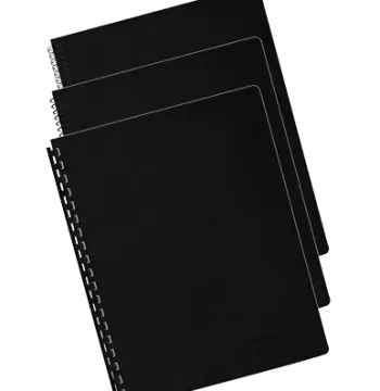 Expressions Linen Presentation Covers - Oversize, Black, 200 pack - Box of 2, image 4
