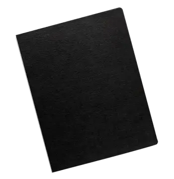Expressions Linen Presentation Covers - Oversize, Black, 200 pack - Box of 2, image 2
