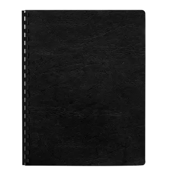Executive Presentation Covers - Oversize, Black, 50 pack - Box of 8, image 2