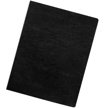 Executive Presentation Covers - Oversize, Black, 50 pack - Box of 8