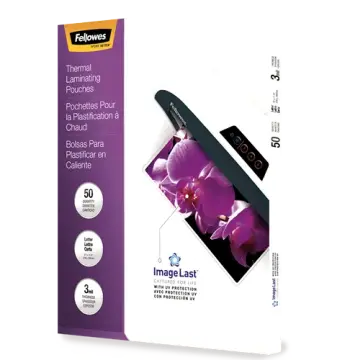 Thermal Laminating Pouches - ImageLast, Jam Free, Letter, 3 mil, 50 pack - Box of 10