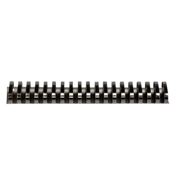 Plastic Combs - Oval Back, 2", 500 sheets, Black, 40 pack - Box of 5, image 2