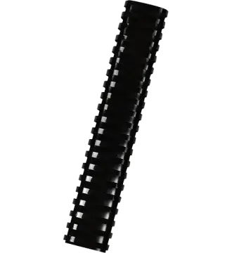 Plastic Combs - Oval Back, 2", 500 sheets, Black, 40 pack - Box of 5, image 3