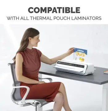 Thermal Laminating Pouches - ImageLast, Jam Free, Letter, 3 mil, 100 pack - Box of 10, image 9