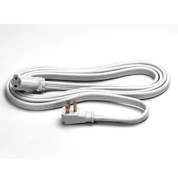 9ft Heavy Duty Indoor Extension Cord - 3 Prong / Grey - Box of 6