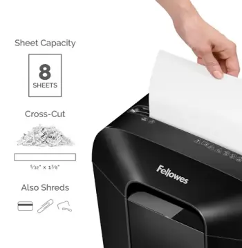 Powershred LX45 Cross Cut Shredder - Box of 2, image 3