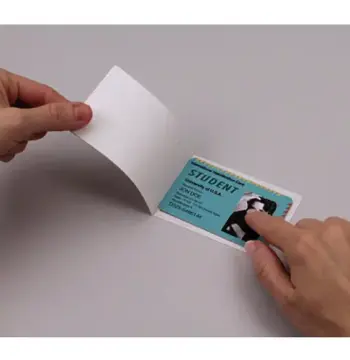 Self-Adhesive Pouches - ID Tag, 5mil, 5 pack - Box of 10, image 5