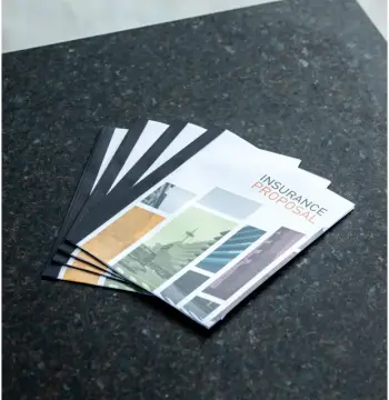 Thermal Presentation Covers - 1/8", 30 sheets, Black - Box of 10, image 5