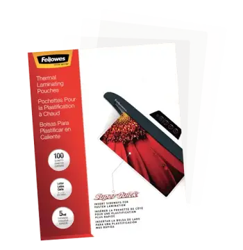 Glossy SuperQuick Pouches - Letter, 5 mil, 100 pack - Box of 10, image 7
