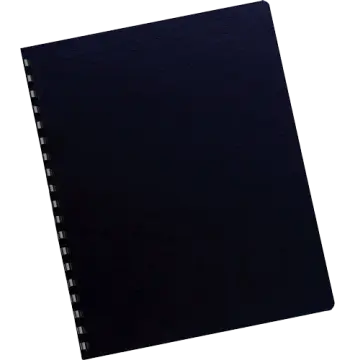 Futura Presentation Covers - Oversize, Navy, 25 pack - Box of 10, image 2