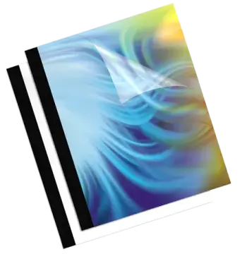 Thermal Presentation Covers - 1", 240 sheets, Black - Box of 5, image 3