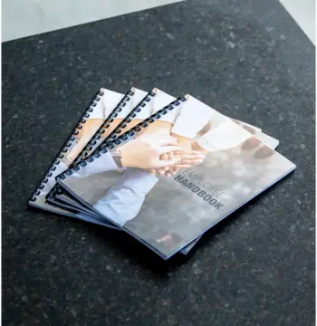Crystals Clear Pre-punched Binding Covers Oversize 100 pk. - Box of 5, image 9