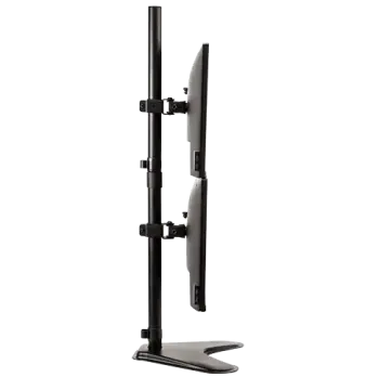 Professional Series Free-standing Dual Stacking Monitor Arm, image 3