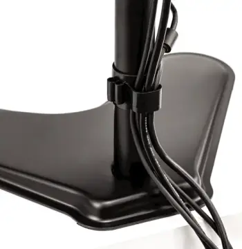 Professional Series Free-standing Dual Stacking Monitor Arm, image 4