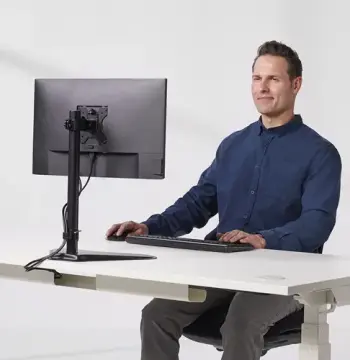 Seasa Freestanding Single Monitor Arm, image 5