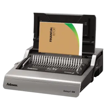 Galaxy-E 500 Electric Comb Binding Machine w/ Starter Kit, image 6
