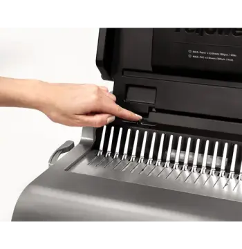 Quasar E 500 Electric Comb Binding Machine w/ Starter Kit, image 4
