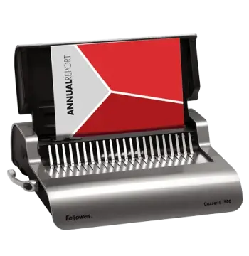 Quasar E 500 Electric Comb Binding Machine w/ Starter Kit, image 3