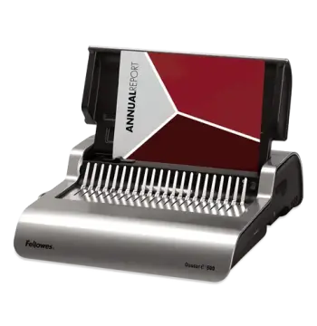 Quasar E 500 Electric Comb Binding Machine w/ Starter Kit