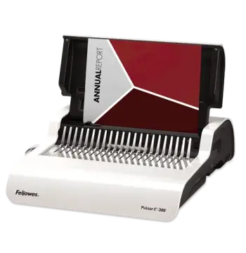 Pulsar E 300 Electric Comb Binding Machine w/Starter Kit, image 8