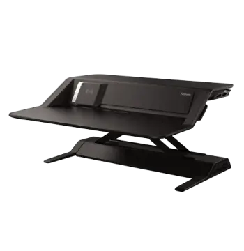 Lotus DX Sit-Stand Workstation - Black, image 2