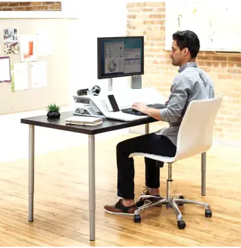 Corsivo Sit Stand Workstation, image 7
